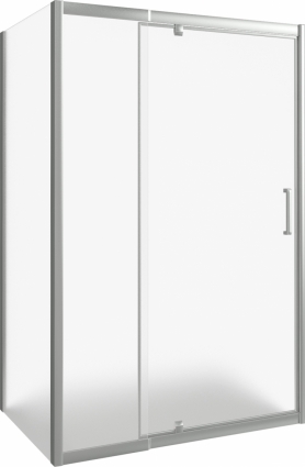 Душевой уголок Good Door Orion WTW-PD+SP-G-CH 120x90 прямоугольный, двери распашные