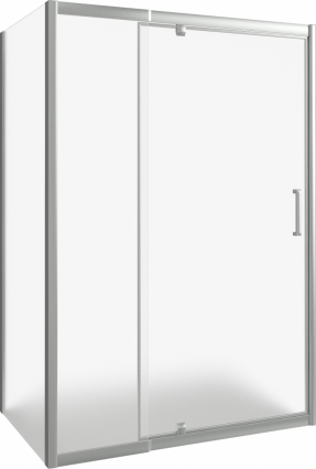 Душевой уголок Good Door Orion WTW-PD+SP-G-CH 130x80 прямоугольный, двери распашные