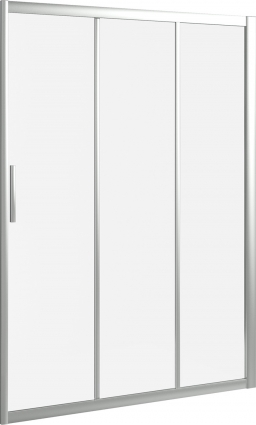 Душевая дверь в нишу Good Door Orion WTW-130-C-CH раздвижная, стекло прозрачное