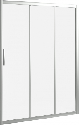 Душевая дверь в нишу Good Door Orion WTW-140-C-CH раздвижная, стекло прозрачное