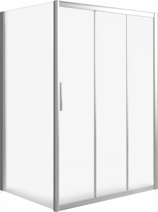 Душевой уголок Good Door Orion WTW+SP-G-CH 120x90 прямоугольный, двери раздвижные