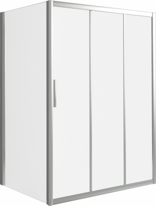 Душевой уголок Good Door Orion WTW+SP-C-CH 130x80 прямоугольный, двери раздвижные