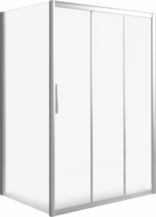 Душевой уголок Good Door Orion WTW+SP-G-CH 120x80 прямоугольный, двери раздвижные