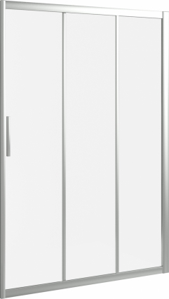 Душевая дверь в нишу Good Door Orion WTW-120-C-CH раздвижная, стекло прозрачное