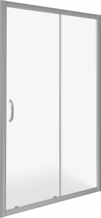 Душевая дверь в нишу Good Door Infinity WTW-110-G-CH раздвижная, стекло рифленое