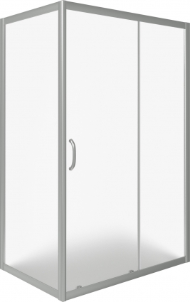 Душевой уголок Good Door Infinity WTW+SP-G-CH 110x80 прямоугольный, двери раздвижные