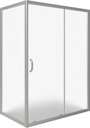 Душевой уголок Good Door Infinity WTW+SP-G-CH 130x80 прямоугольный, двери раздвижные