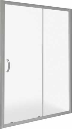 Душевая дверь в нишу Good Door Infinity WTW-140-G-CH раздвижная, стекло рифленое