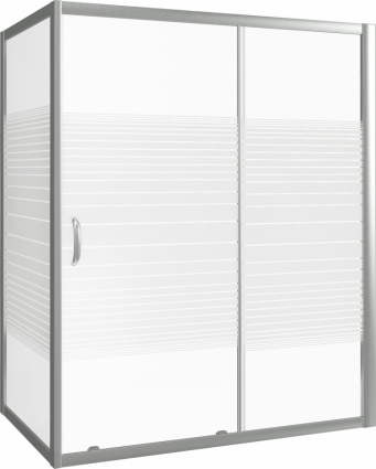 Душевой уголок Good Door Infinity WTW+SP-S-CH 140x80 прямоугольный, двери раздвижные