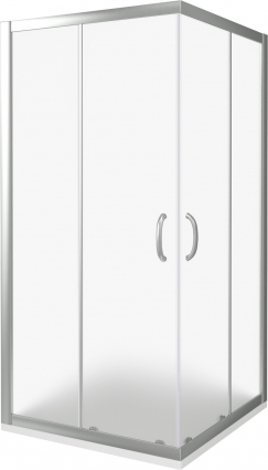 Душевой уголок Good Door Infinity CR-90-G-CH 90x90 квадратный, двери раздвижные