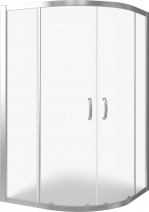 Душевой уголок Good Door Infinity R-120-G-CH прямоугольный-асимметричный, двери распашные