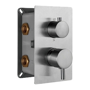 Смеситель RGW Shower Panels SP-43-01 С ВНУТРЕННЕЙ ЧАСТЬЮ, для душа, однорычажный, хром