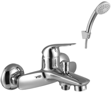 Смеситель Lemark plus Advance LM1202C для ванны с душем, однорычажный, хром
