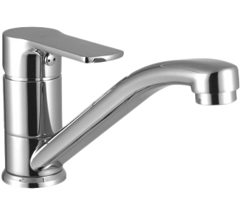 Смеситель Lemark plus Grace LM1504C для кухонной мойки однорычажный, хром