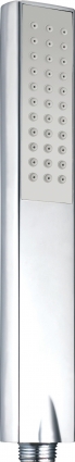 Душевая лейка Gllon S6158WG хром,  в стиле hi-tech