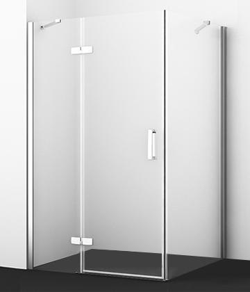 Душевой уголок Wasserkraft Aller White 10H10LW 120x100 см прямоугольный, двери распашные