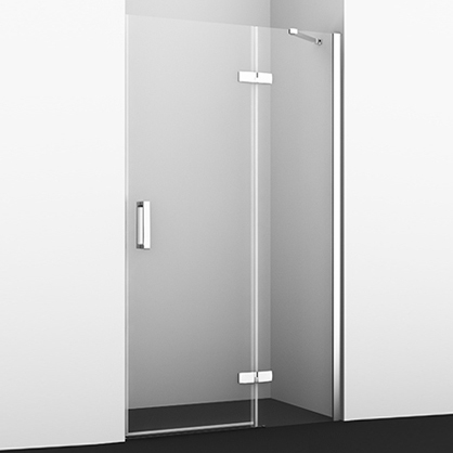 Душевая дверь в нишу Wasserkraft Aller White 10H05RW 120 см распашная, стекло прозрачное