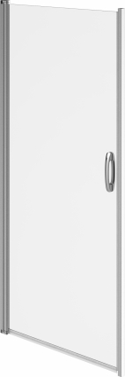 Душевая дверь в нишу Am.Pm Move W81S-D80-000CT 80 см распашная, стекло прозрачное