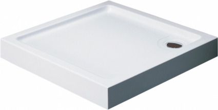 Поддон для душа Black&White Stellar Wind SQ-10H квадратный, низкий