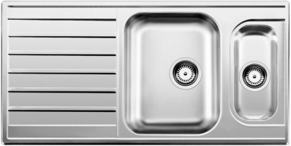 Мойка кухонная Blanco Livit 6S Centric сталь глянцевая, прямоугольная, 100x50 см