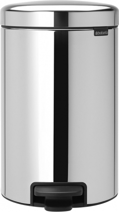 Мусорное ведро Brabantia NewIcon 113888 напольное, хром