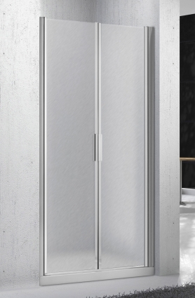 Душевая дверь в нишу BelBagno Sela B 2 70 Ch Cr распашная, стекло рифленое