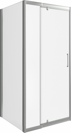 Душевой уголок Good Door Orion WTW-PD+SP-C-CH 90x80 прямоугольный, двери распашные