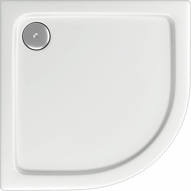 Поддон для душа Good Door Раунд R 80x80 четверть круга, низкий