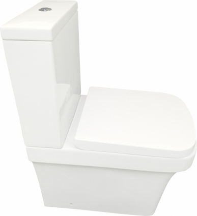Унитаз напольный BelBagno Marco BB118CP белый, прямоугольный, 37x60 см