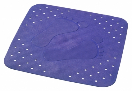 Коврик Ridder Plattfus 67263 синий в современном стиле
