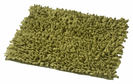 Коврик Ridder Hair 741805 зеленый, 55x50 в современном стиле