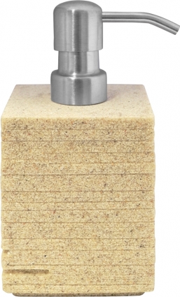 Дозатор Ridder Brick 22150511 бежевый настольный,  в современном стиле