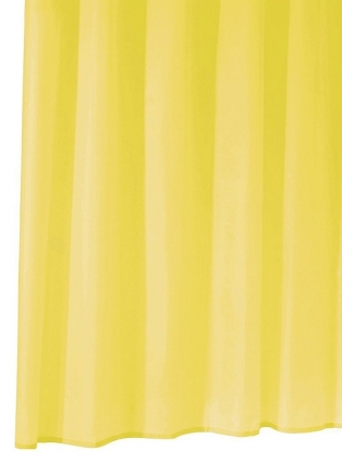 Штора для ванной Ridder Standard 31314 желтая, 180x200 в современном стиле