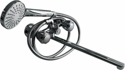 Смеситель Dorff Modern D7095000 универсальный двухвентильный, хром