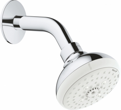 Верхний душ Grohe Tempesta New 27870001 хром, размер 10 см, 4 режима