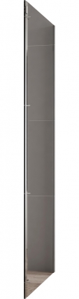 Боковая стенка Cezares Stylus Soft 90 FIX C Cr