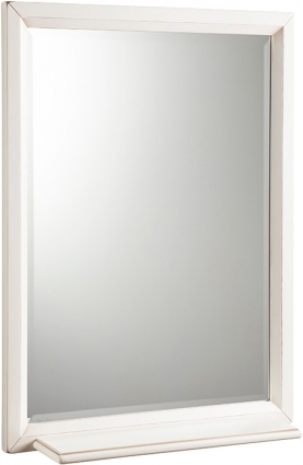 Зеркало Caprigo Jardin 60-70 bianco light vintage прямоугольное, с полками
