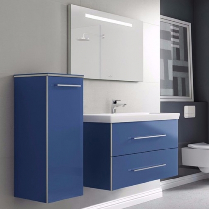 Мебель для ванной Villeroy & Boch Avento 60 crystal blue подвесная, глянцевая