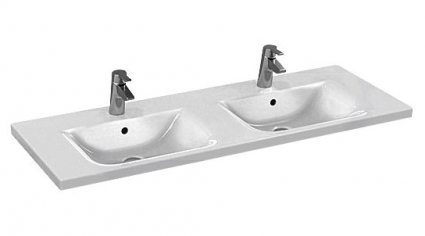 Раковина Ideal Standard Connect new двойная цвет белый, прямоугольная