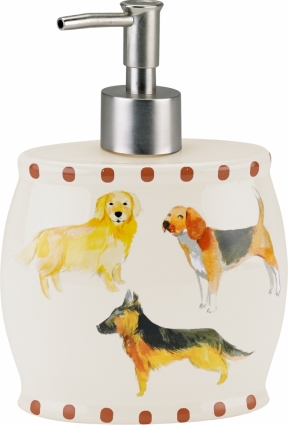 Дозатор Avanti Dogs on Parade настольный,  в стиле ретро