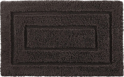 Коврик Kassatex Kassadesign Charcoal 51x81 коричневый,  в современном стиле