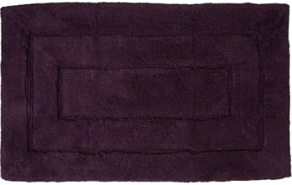 Коврик Kassatex Kassadesign Plum 81x51 фиолетовый,  в современном стиле