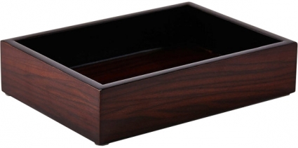 Мыльница Kassatex Madera AME-SD настольная, цвет темное дерево