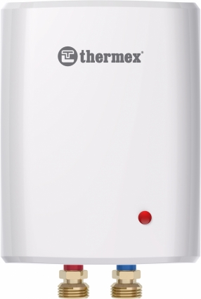 Водонагреватель Thermex Surf 6000 спиральный теплообменник, белый, с индикатором нагрева