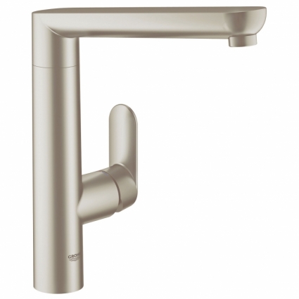 Смеситель для кухонной мойки Grohe K7 однорычажный, матовый, высота излива 26.9 см