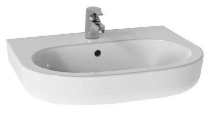 Раковина Ideal Standard Active (68 см) цвет белый, полукруглая, с переливом