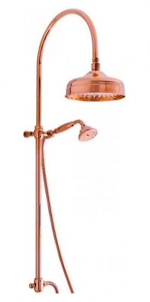Душевая стойка Nicolazzi Classic Shower  бронза, штанга 121 см