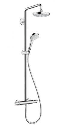 Душевая стойка Hansgrohe Croma Select S 180 2jet с термостатом, штанга 114.1 см,  в современном стиле