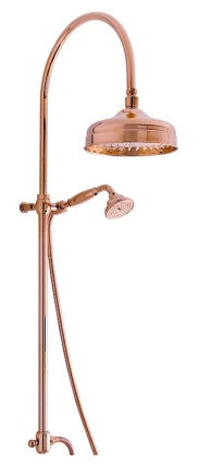 Душевая стойка Nicolazzi Classic Shower  бронза, штанга 121 см