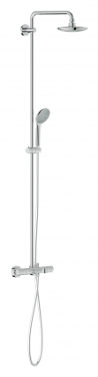 Душевая стойка Grohe Euphoria  хром, штанга 158.8 см, шланг 175 см